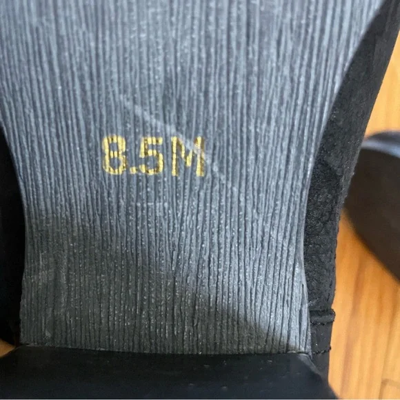 Black Studded Women's Boots - Picture 3 of 9